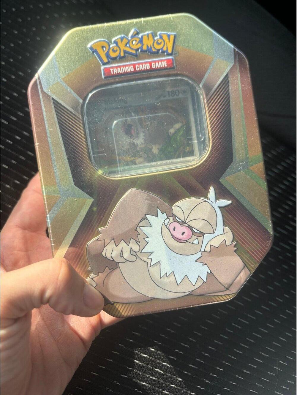 Pokemon TCG Triple Whammy Collectors Slaking Tin